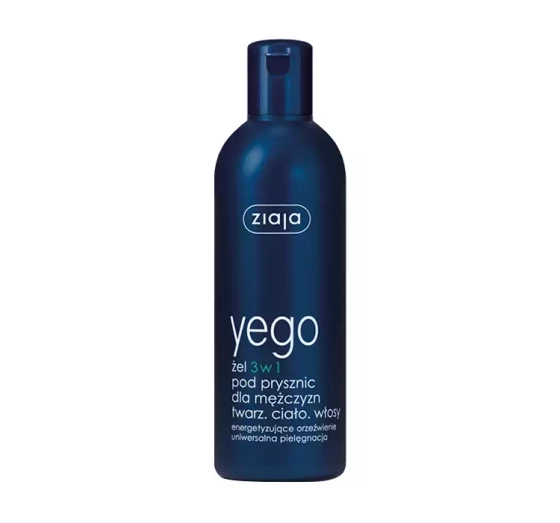 Ziaja Yego Żel pod prysznic 3w1 dla mężczyzn 300ml.webp
