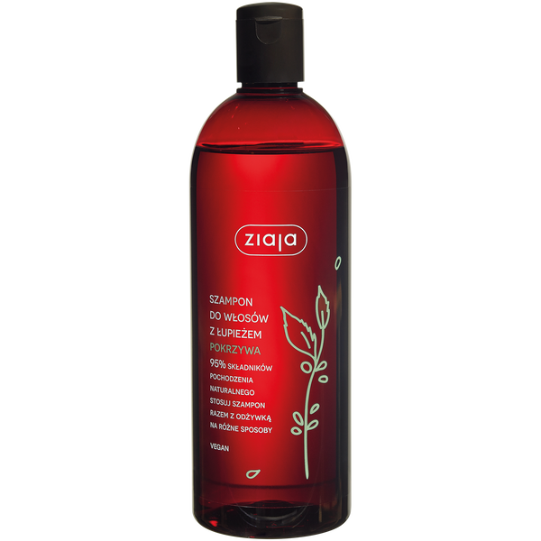 Ziaja Pokrzywowy szampon do włosów z łupieżem 500 ml.webp