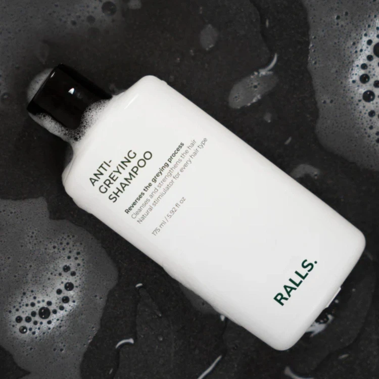 Ralls. Szampon do włosów przeciw siwieniu ANTI-GREYING SHAMPOO 175ml.jpg