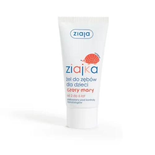 Ziajka Czary Mary Żel do zębów o smaku owocowym dla dzieci od 2 do 6 roku życia 50ml.webp