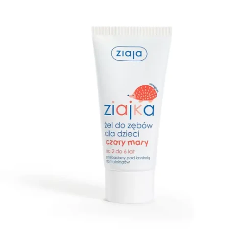 Ziajka Czary Mary Żel do zębów o smaku owocowym dla dzieci od 2 do 6 roku życia 50ml.webp