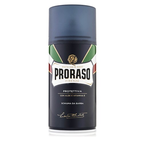Proraso pianka do golenia z witaminą E linia niebieska 300 ml.jpg