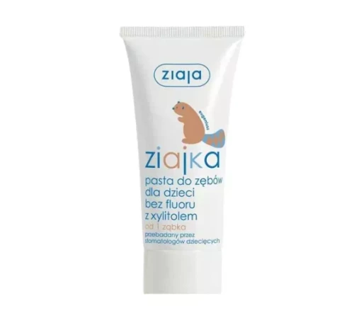 Ziaja Ziajka Pasta do zębów z xylitolem od 1 ząbka 50ml.webp