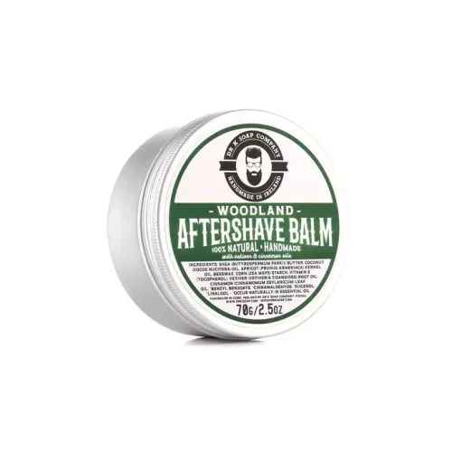 Dr K Soap Woodland aftershave balm Balsam po goleniu o zapachu cedru, pomarańczy i sosnowych igieł 7.webp