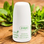 Ziaja Liście Zielonej Oliwki Oliwkowy dezodorant w kulce bez soli glinu 60ml.webp.jpeg