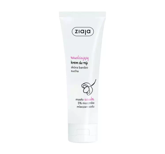 Ziaja Krem do rąk nawilżający skóra bardzo sucha 5% mocznika 80ml .webp