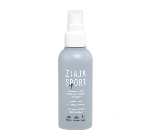 Ziaja Sport Up Minerały Dla NMF Aqua-tonik do twarzy i ciała 120ml.webp