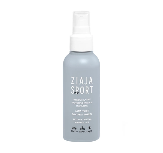 Ziaja Sport Up Minerały Dla NMF Aqua-tonik do twarzy i ciała 120ml.webp