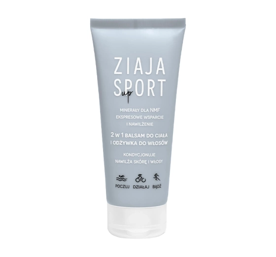 Ziaja Sport Up Minerały Dla NMF Odżywka do włosów i balsam do ciała 2w1 200ml.webp