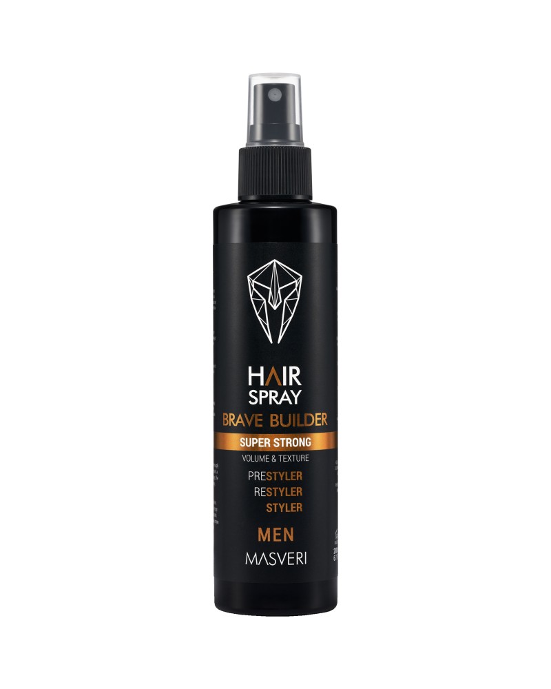 Masveri Hair Spray Brave Builder Super Strong Supermocny lakier do włosów 200ml.jpg