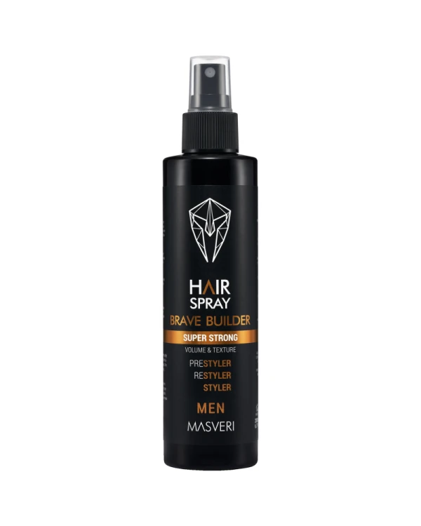 Masveri Hair Spray Brave Builder Super Strong Supermocny lakier do włosów 200ml.jpg
