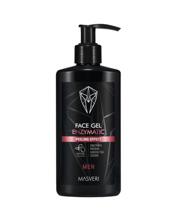 Masveri Face Gel Enzymatic Peeling Effect Enzymatyczny żel do mycia twarzy dla mężczyzn 150ml.jpg