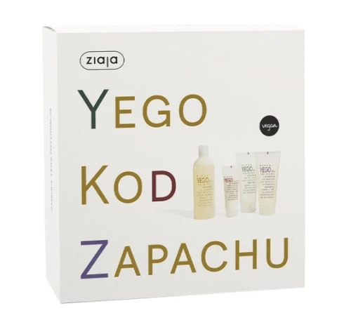 Ziaja Yego Kod Zapachu Zestaw prezentowy kosmetyków dla mężczyzn.webp