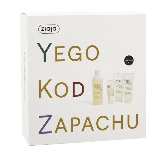 Ziaja Yego Kod Zapachu Zestaw prezentowy kosmetyków dla mężczyzn.webp