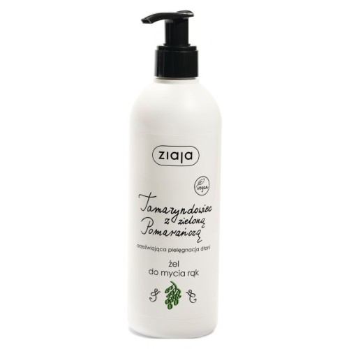 Ziaja Tamaryndowiec z zieloną pomarańczą Żel do mycia rąk 270 ml.jpg