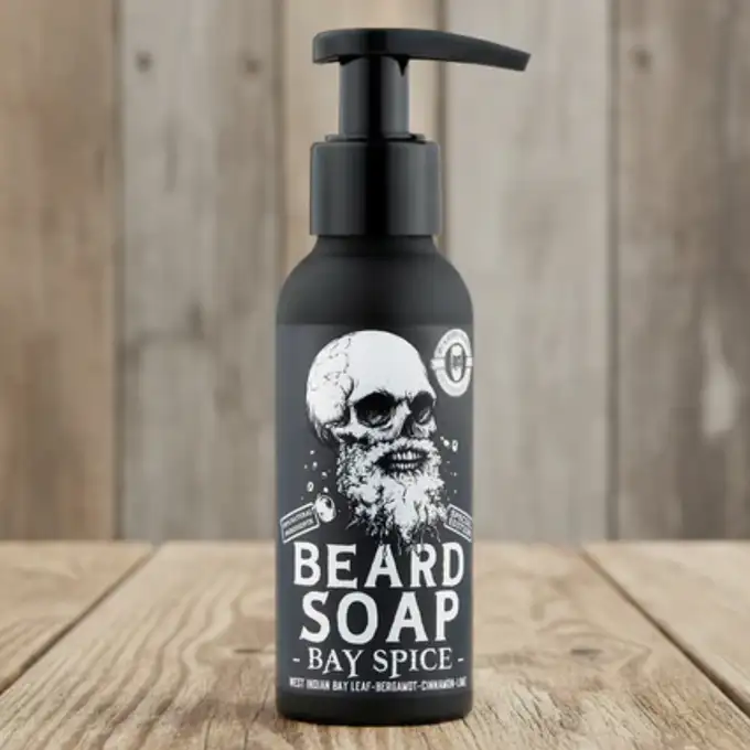Dr K Soap Bay Spice Oczyszczający szampon do brody 100ml.webp