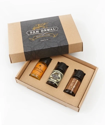 Pan Drwal Bestsellers Zestaw Olejków do Brody 3 x 10ml.webp
