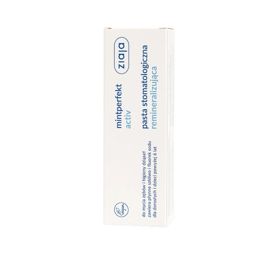 Ziaja Mintperfekt Aroma Remineralizująca pasta stomatologiczna do zębów 75 ml.webp