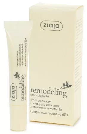 Ziaja Remodeling 60+ Krem pod oczy korygujący zmarszczki 15ml.jpg.webp