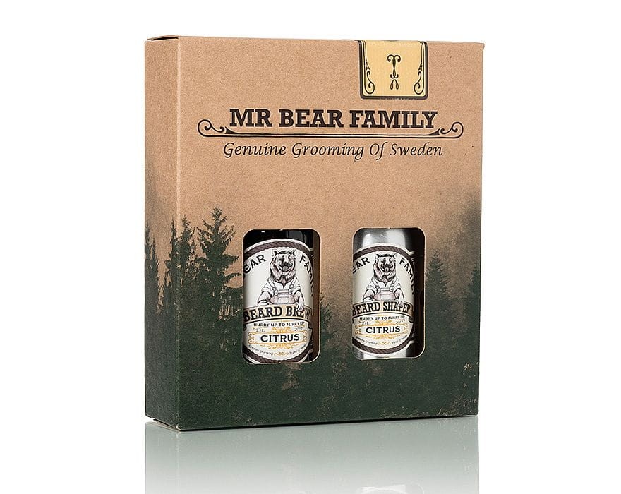 Mr Bear Family Zestaw do Brody Kit Beard Brew & Shaper Citrus.jpg