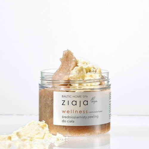 Ziaja Baltic Home Spa Wellness Średnioziarnisty peeling do ciała czekolada, kawa 300ml.jpg