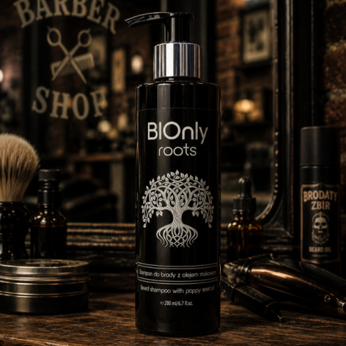 Szampon do brody z olejem makowym BIOnly 200ml .png