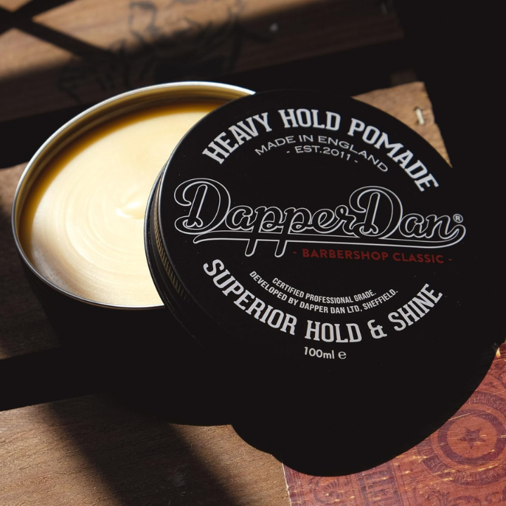 Woskowa pomada do włosów HEAVY HOLD Dapper Dan 100ml.png
