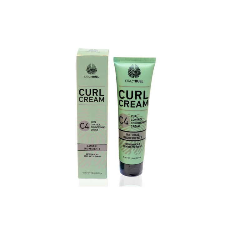 Crazy Bull Curl Cream C4 Odżywka w kremie do kręconych włosów 150.png