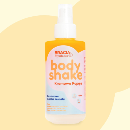 Bracia Mydlarze Kremowa papaja Body Shake Mgiełka do ciała 125ml.png