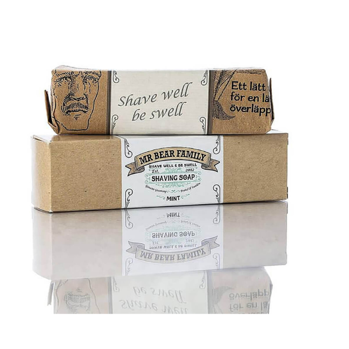 Mr Bear Family Mint Shaving Soap Mydło do golenia o miętowym zapachu 80.png