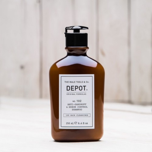 DEPOT NO.102. Szampon przeciwłupieżowy i regulujący sebum