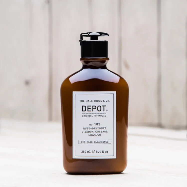 DEPOT NO.102. Szampon przeciwłupieżowy i regulujący sebum