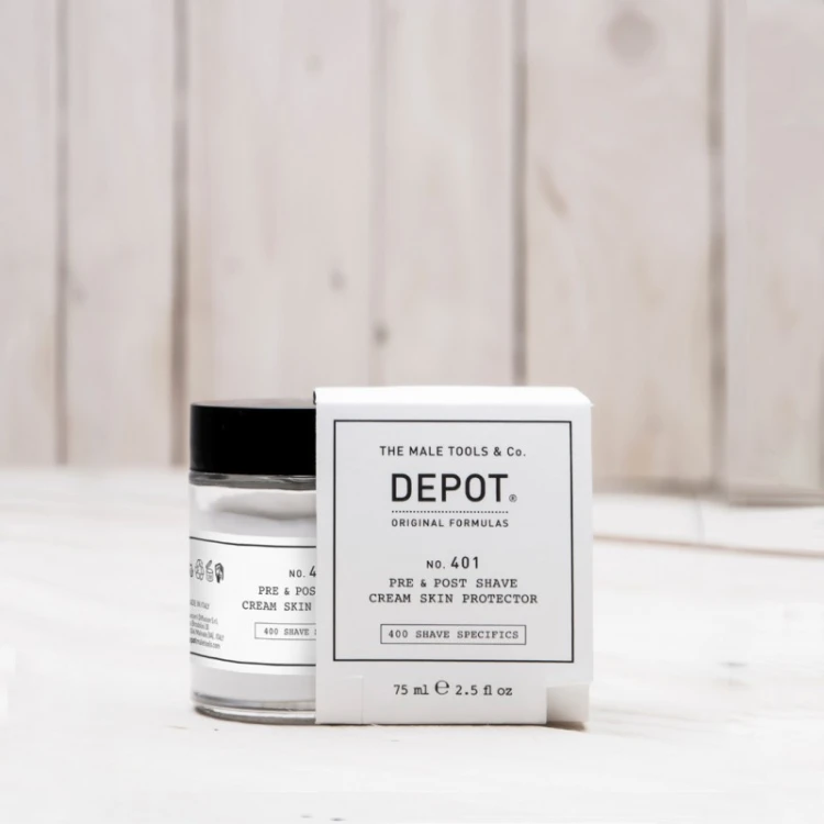 DEPOT NO. 401. Krem ochronny przed:po goleniu 75ml