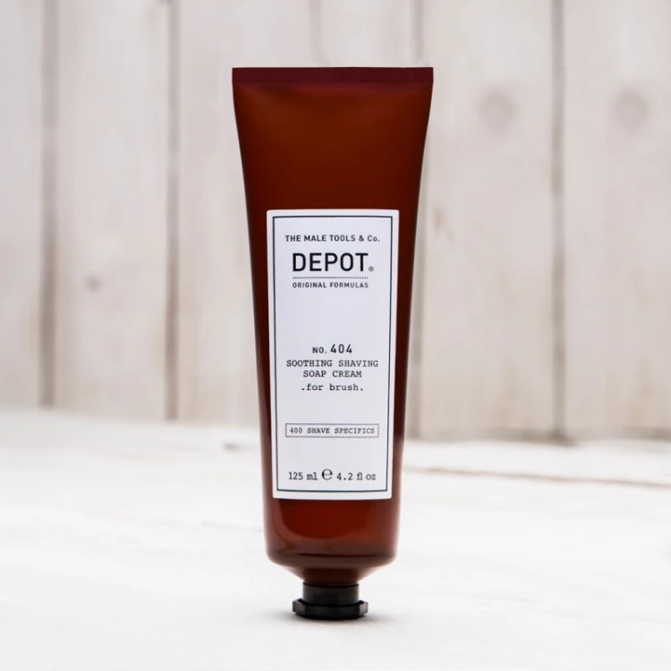 DEPOT NO.404. Mydło w kremie przed goleniem 125ml