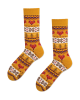 Skarpety wysokie unisex WARM FOX Many Mornings