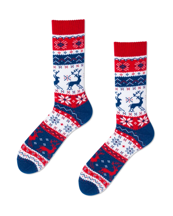 Skarpety wysokie unisex WARM RUDOLPH Many Mornings