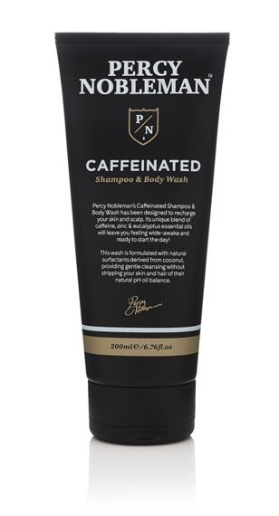 Szampon i żel pod prysznic COFFEINATED SHAMPOO & BODY WASH Percy Nobleman 200ml