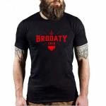Koszulka męska czarna Red "BrodatyZbir" Brodaty Zbir