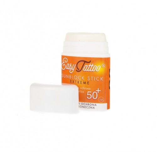 Ochronny krem do opalania tatuaży 50+ UVA Easy Tattoo 10g