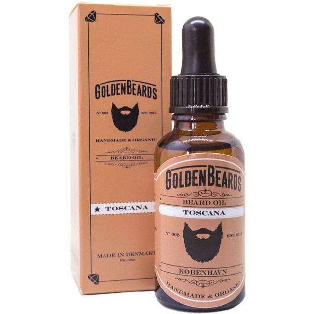Olejek do brody TOSCANA Golden Beard 30ml