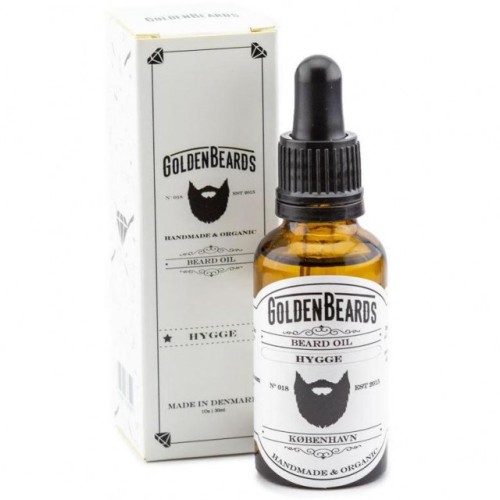 Olejek do brody bezzapachowy HYGGE Golden Beard 30ml