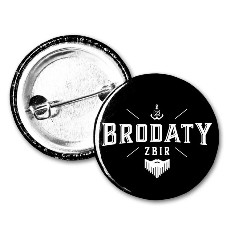 przypinka brodaty zbir