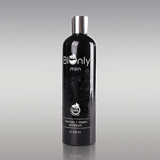 Szampon do wlosow z olejem konopnym BIOnly Men 400ml