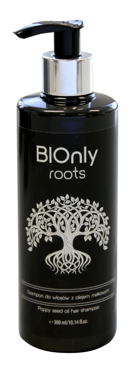 Szampon do wlosow z olejem makowy m BIOnly Men 300ml