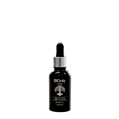 Olejek do brody z olejem konopnym BIOnly 30ml