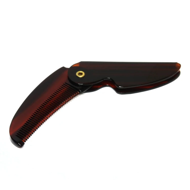 Skladany grzebien do wasow MOUSTACHE FOLDING COMB Dr K Soap
