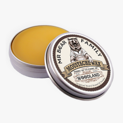 Wosk do stylizacji wąsów - Woodland - Mr Bear Family 30ml