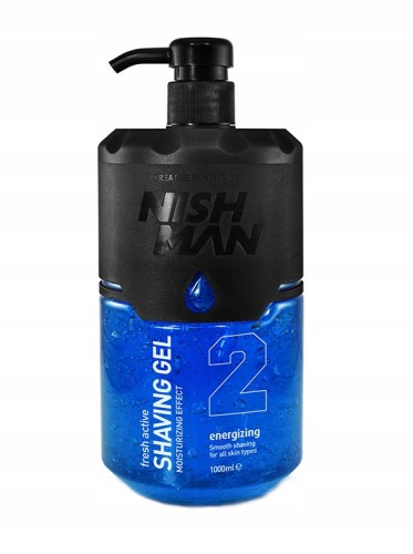SHAVING GEL 02 ENERGIZING Nishman