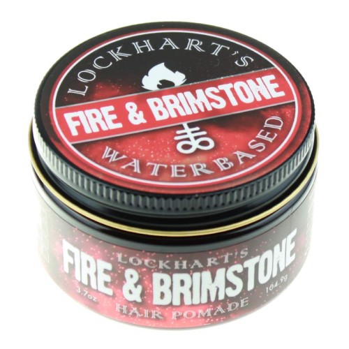 WATER BASED FIRE AND BRIMSTONE POMADE Lockharts