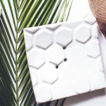 Mydelniczka ceramiczna biala Mydlostacja